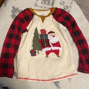 mud pie christmas shirt size 4/5T